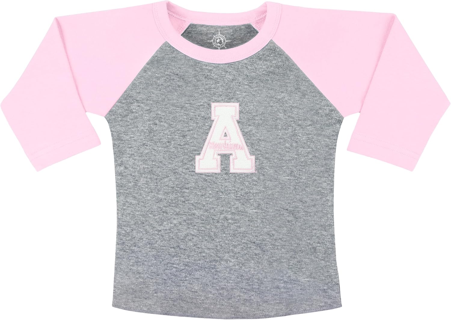 College Baby NCAA Infant and Toddler Baseball Shirt Raglan 3/4 Length Sleeve