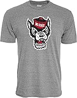 Vista 17 de Blue 84 NCAA - Camiseta de triple mezcla con licencia oficial de la NCAA para hombre, color del equipo icono vintage