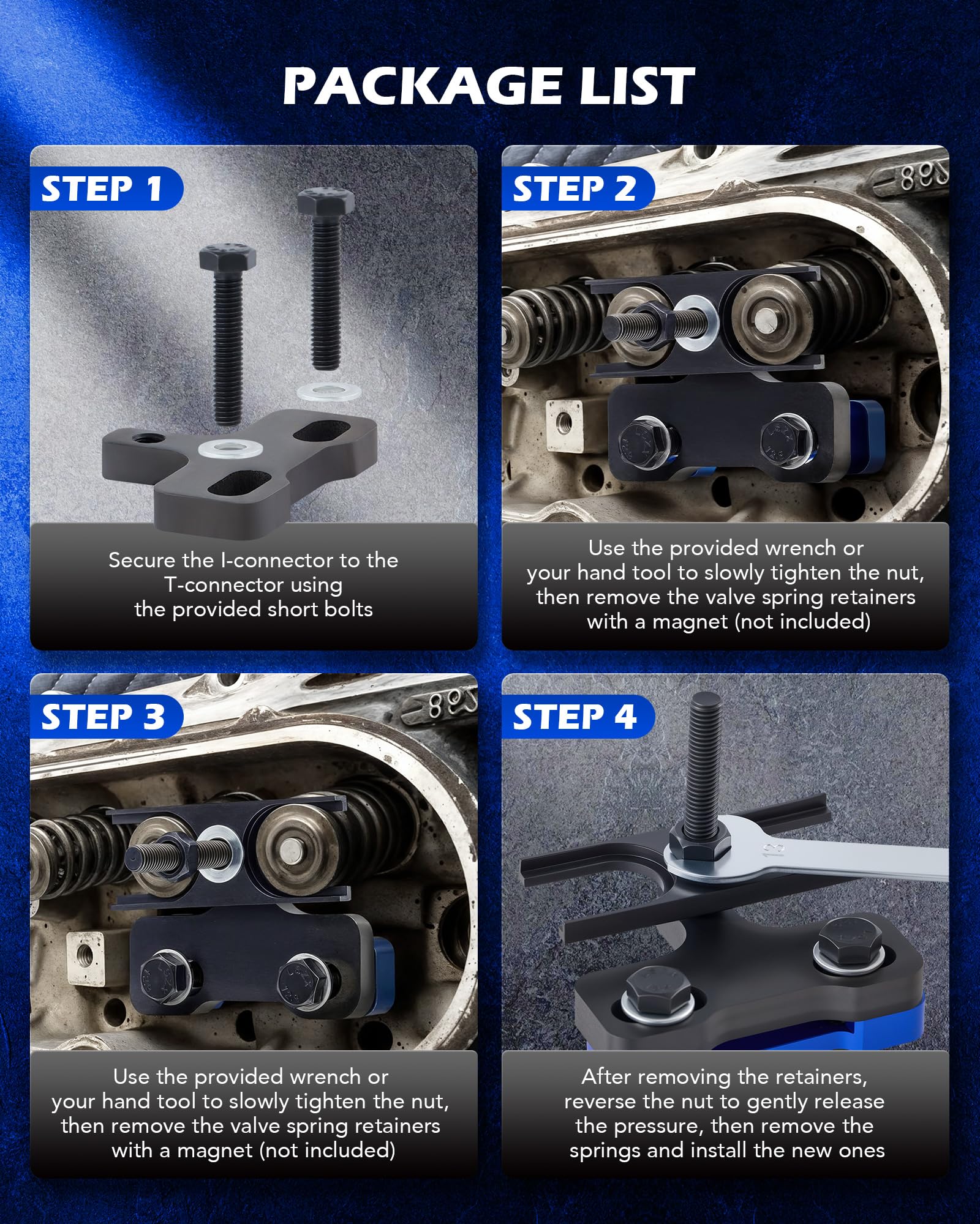Ls Engine Spring Compressor Snapklik.com : Orion Motor Tech LS Valve Spring Compressor Tool, Valve ...