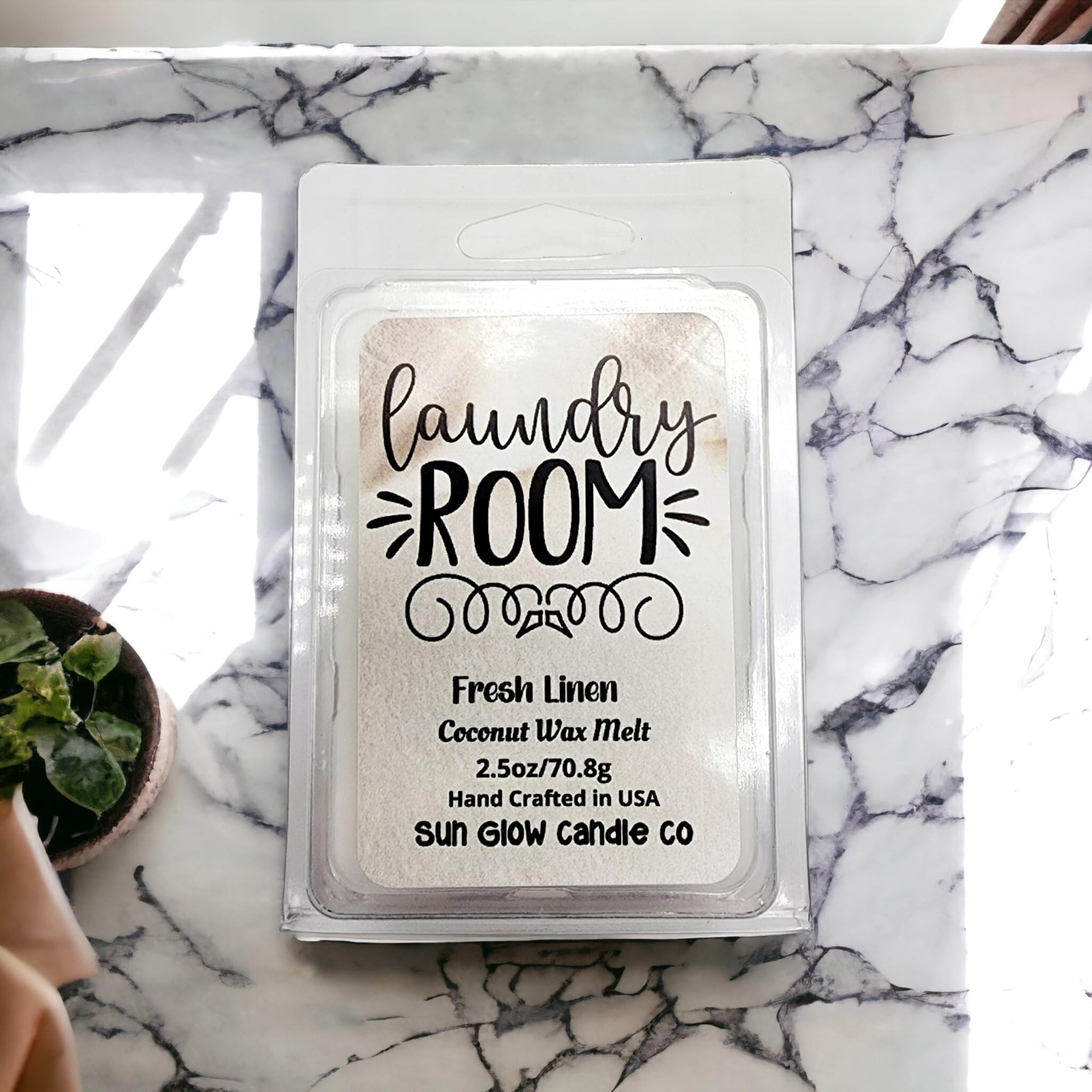 Fresh Linen Scented Wax Cubes/Melts- 1 Pack -2.5 Ounces