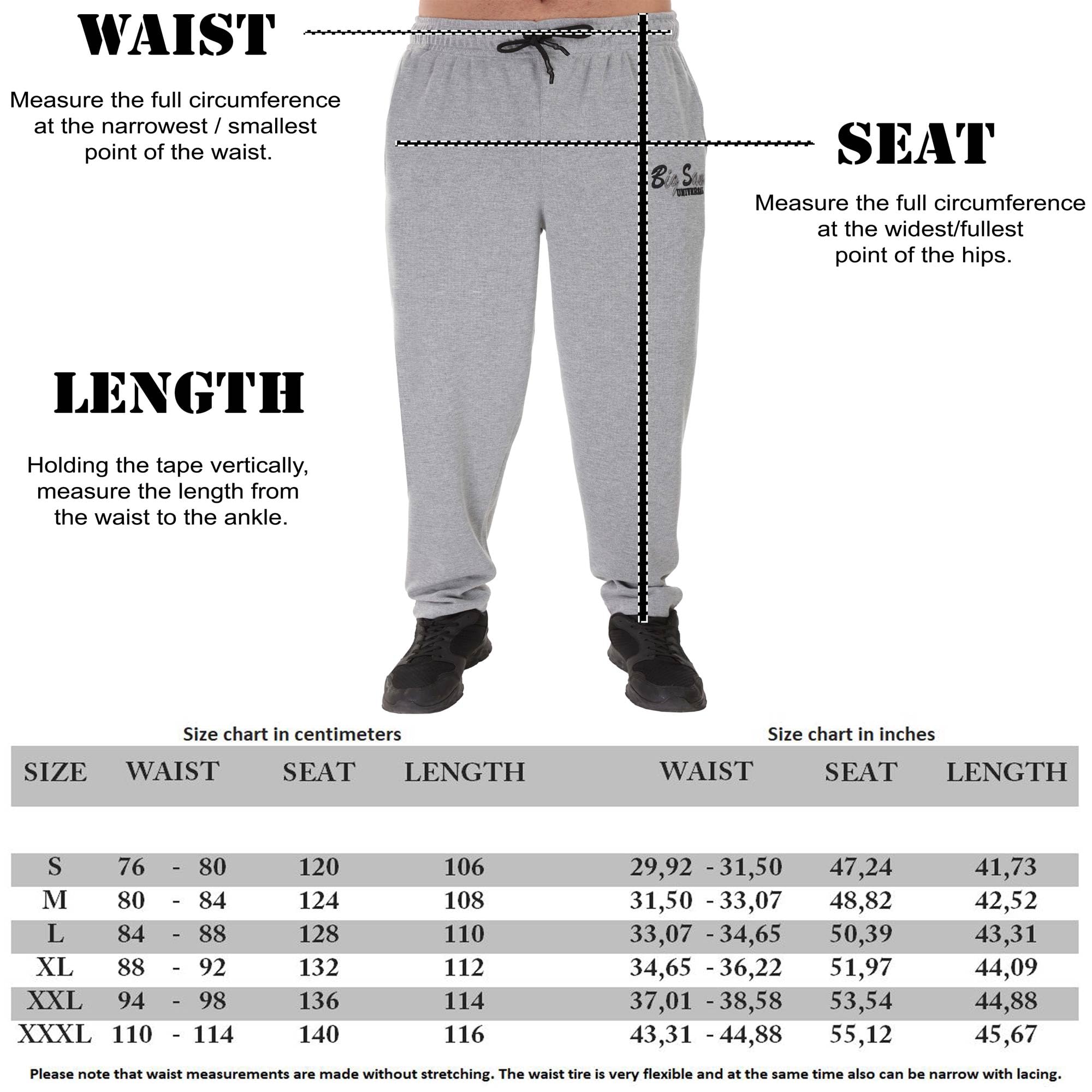 Big SM Extreme Sportswear Bodyhose Jogginghose Sporthose Bodybuilding 1225