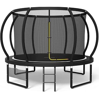 devoko trampoline outdoor   228/305/366/427/488 cm GS certificate children's trampoline garden trampoline with safety net round giant trampoline with ladder and shoe bag