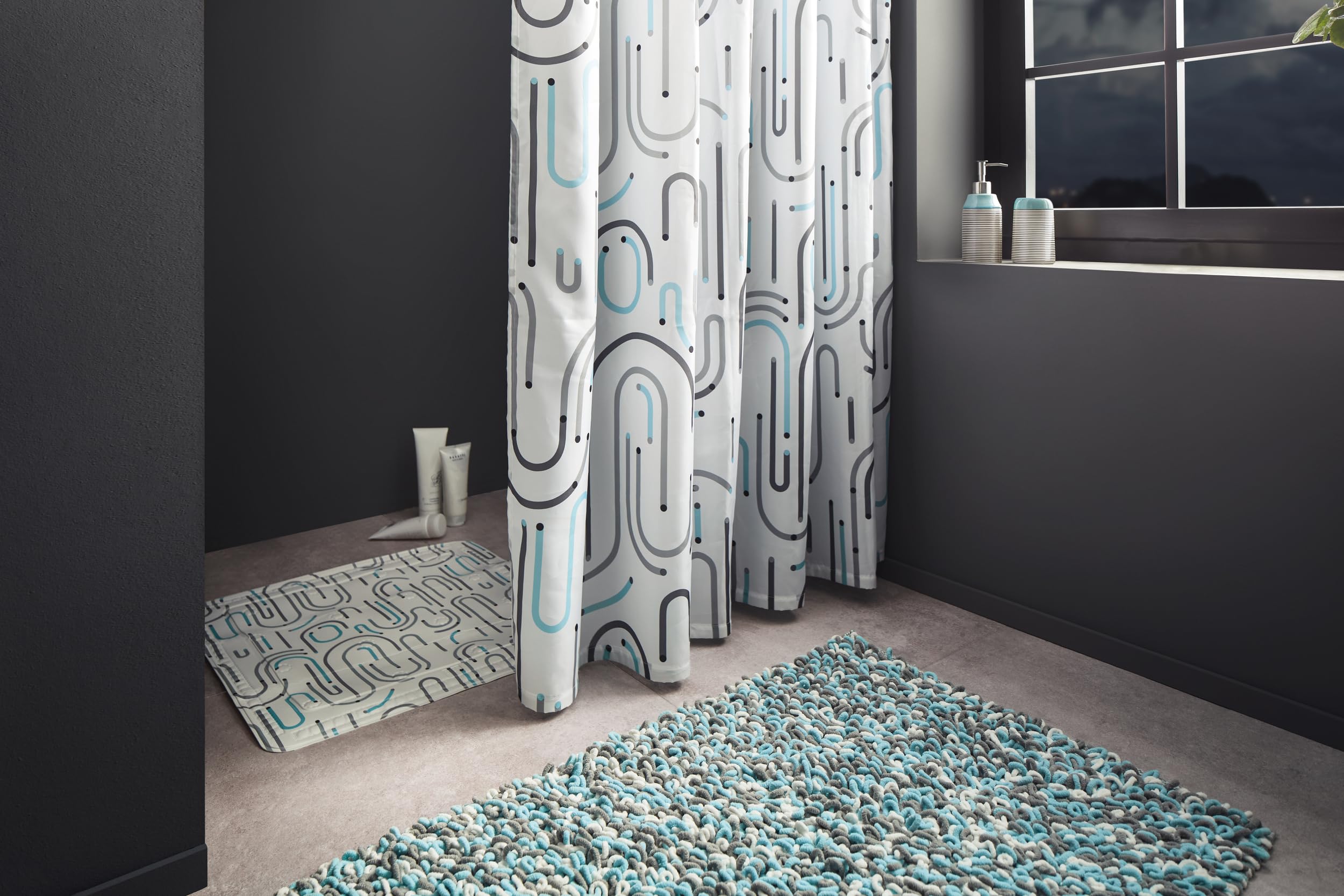 Kleine Wolke Badteppich Sling Opal 55 x 65 cm