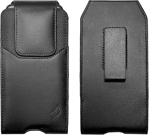 Miniatura 9 de Funda de cuero para teléfono celular para iPhone SE (2020/2022), 11 Pro, 12 13 14 15 16 17, Samsung Galaxy S22 S23 S24 S25 - Funda vertical