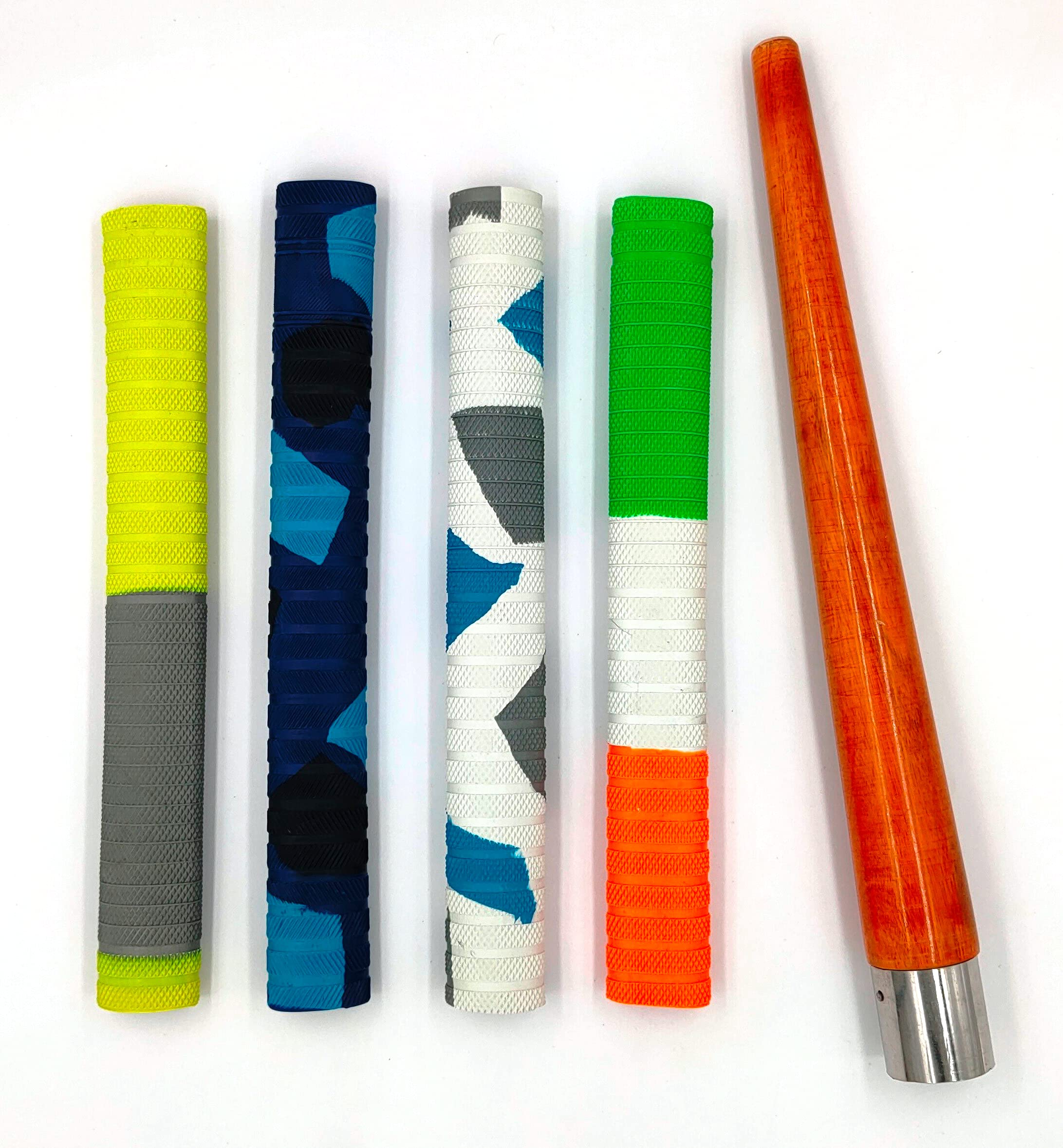 LIVOX Rubber Bat Grip Cone Ultra Tacky Shock Absorption Bat Gripper Cone Cricket Accessories for Boys Cricket Bat Handle, 1 Wooden Cone & 4 Bat Grip (B0974SG8PS) Amazon Price History, Amazon Price Tracker