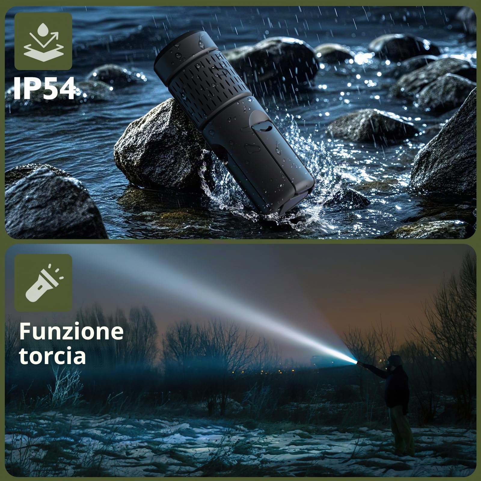 Lampada da Campeggio Telescopica Ricaricabile,14000mAh LED Multifunzione, Magnetica & con Treppiede, Impermeabile IPX5, Lanterna da Tenda, Lampada da Lavoro per Campeggio, Esterno, Emergenza