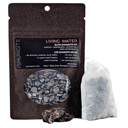 Modern ŌM Shungite Living Water Kit | Ready to Use