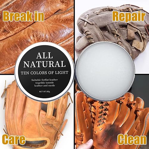 Miniatura 9 de Kit de guante de béisbol para hombres y adultos, mazo de guante de béisbol de estructura de una sola pieza, guantes de béisbol de madera, martillo
