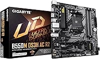 Vista 8 de GIGABYTE B550 UD AC (rev. 1.2) Placa base, compatible con procesadores AMD AM4 Ryzen 5000, ATX, DDR4, Dual M.2, SATA 6Gb/s, Intel 802.11a/b/g/n/ac