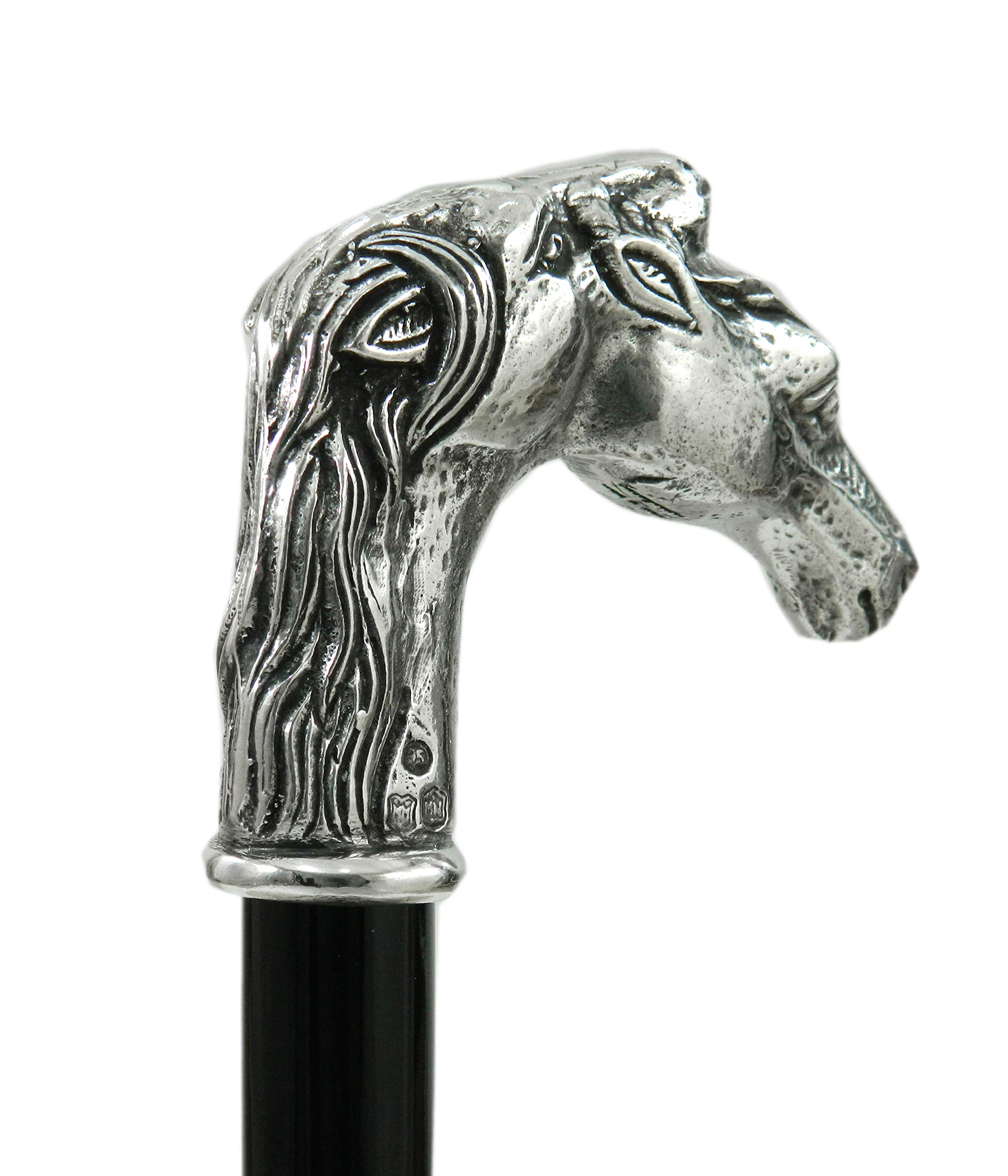 Bastón de paseo de caballo, color ajustable, longitud de encaje, para hombres y mujeres