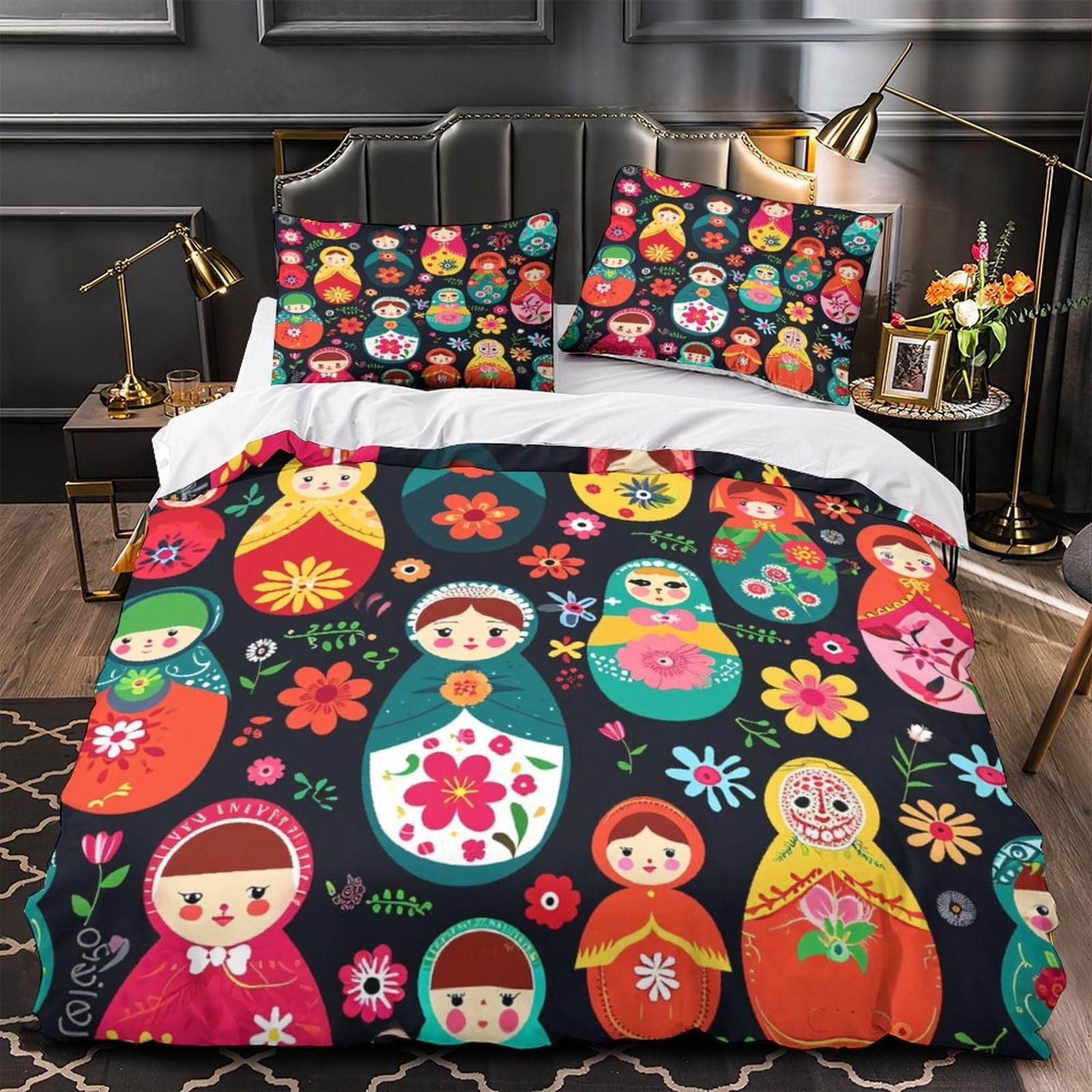 Housse de couette marlin anti-acariens et ultra douce pour stopper les allergies nocturnes en lit XL