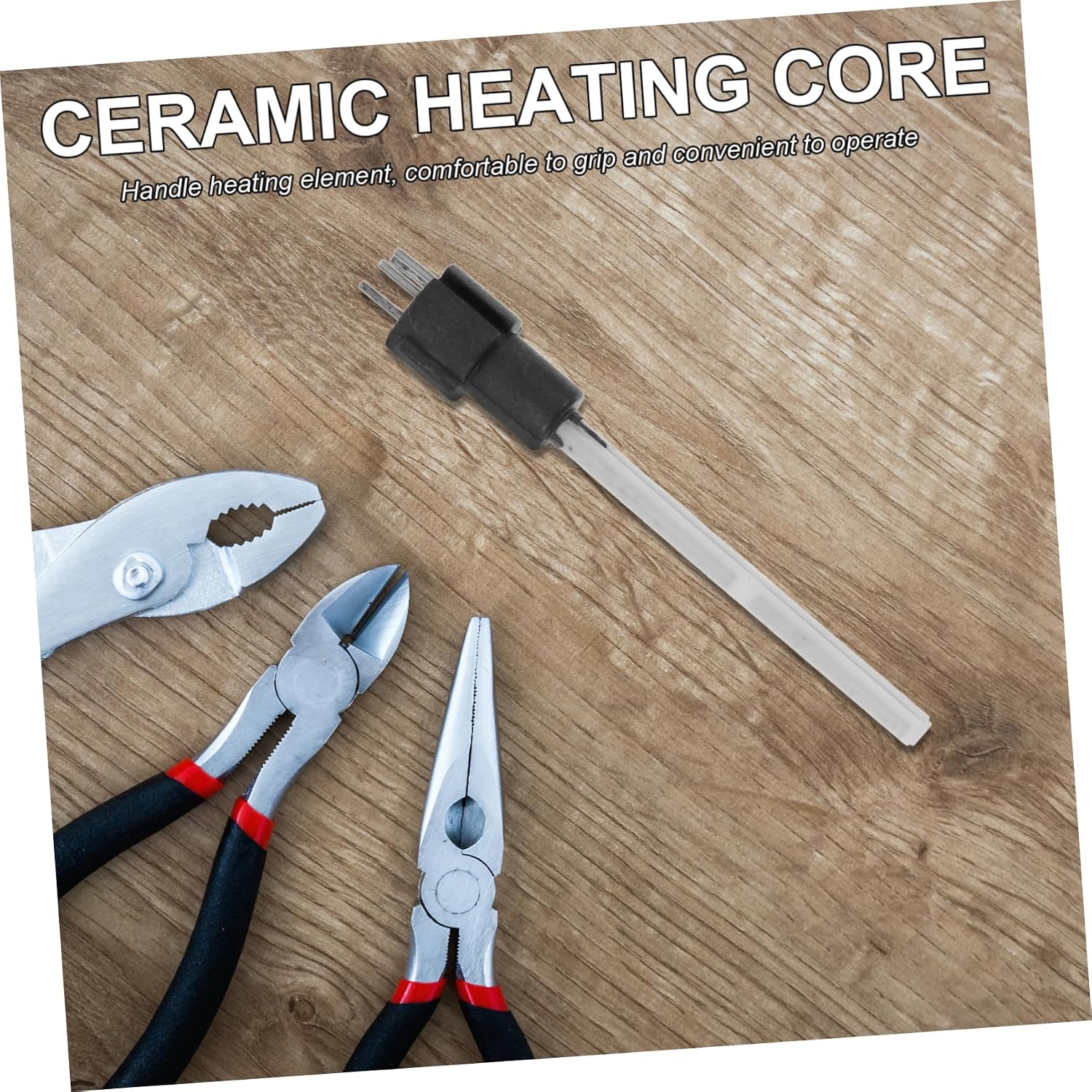 jojofuny 5pcs Advanced Ceramic Heating Core Soldering Iron Element Replacement Core for Soldering Stations