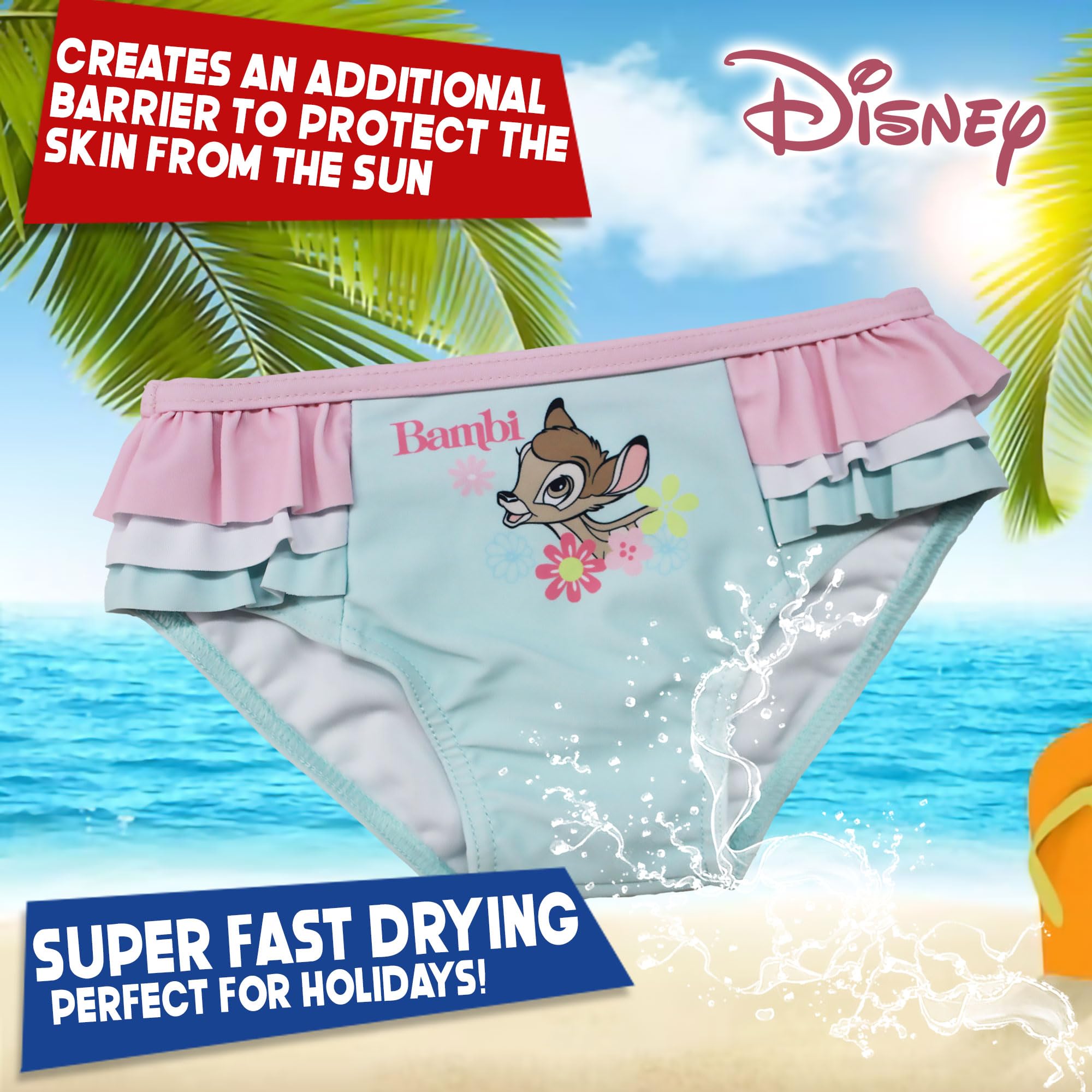 Disney Badehose Badeslip für Neugeborene Mädchen Jungen Mädchen 6654