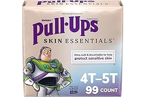 Pull-Ups Boys' Skin Essentials Potty Training Pants, Supreme Protection and Comfort