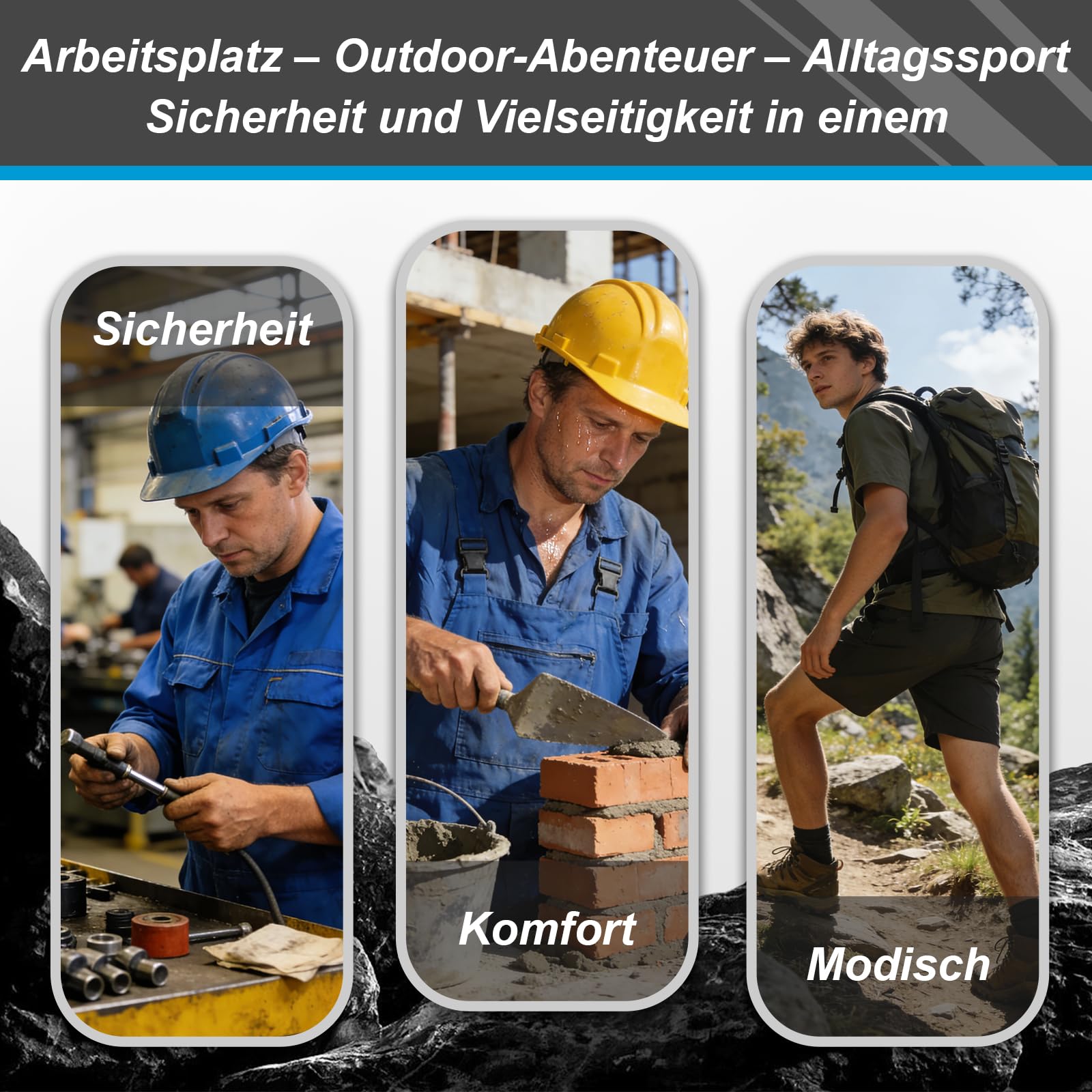 Chaussures de Sécurité Hommes Femmes Légère Respirante Basket Securite Confortable Antidérapante Chaussures de Travail Embout en Acier 37-47EU