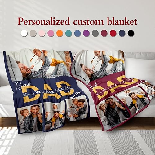 Miniatura 9 de SalaGraphics Manta personalizada con fotos, texto, regalos personalizados para parejas, mantas con fotos con mis propias fotos, mantas