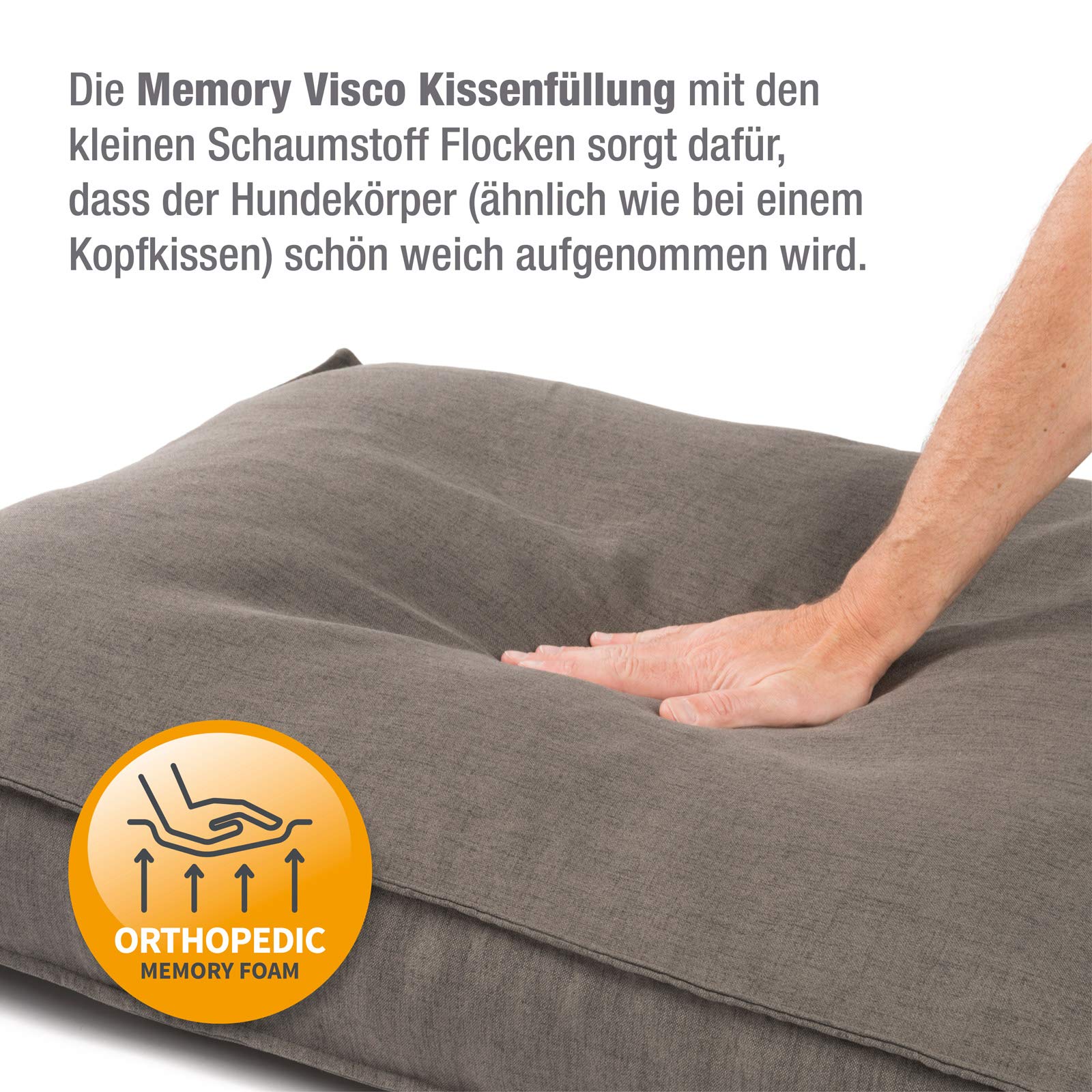 JAMAXX Orthopädisches Hundekissen - Premium Schlafplatz Für Hunde