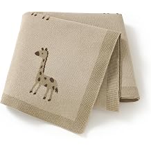 LAWKUL Baby Blanket, Soft Newborn Receiving Blanket for Boys and Girls