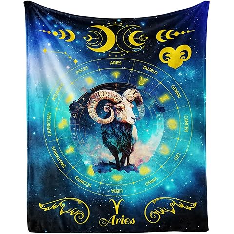 Aries Zodiac Blanket, 50