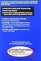 Vista 4 de Kirkland Signature Quit Smoking Gum, 2 mg, 380 Count