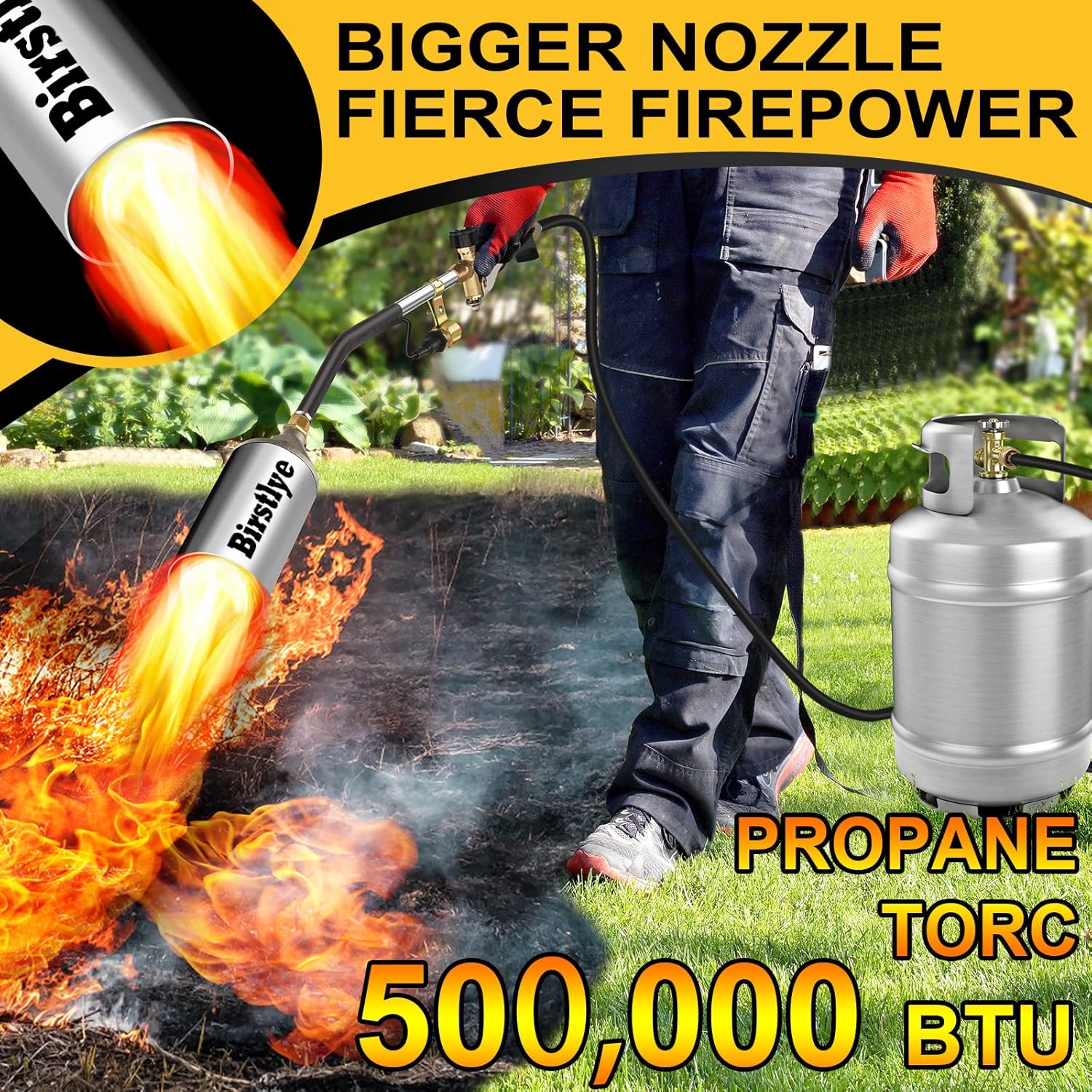 Buy Propane Torch Weed Burner Kit, Blow Torch, Weed Torch High Output