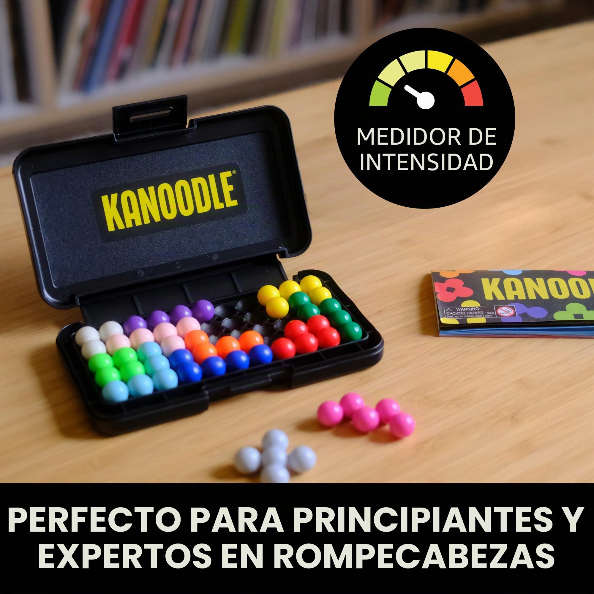 Learning Resources Kanoodle rompecabezas 3D y 2D, juego lógico portátil con 227 desafíos, 228 piezas, para niños y adultos, edades 7-11