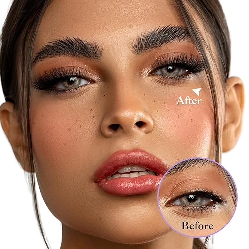 Miniatura 2 de Pestañas postizas naturales de visón, pestañas postizas de ojo de gato, pestañas postizas onduladas, pestañas postizas rizadas en D, paquete de 12