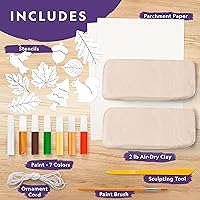 Vista 5 de NATIONAL GEOGRAPHIC - Kit de manualidades de arcilla para modelar – Arcilla seca al aire para niños, kit de manualidades con arcilla de 2 libras