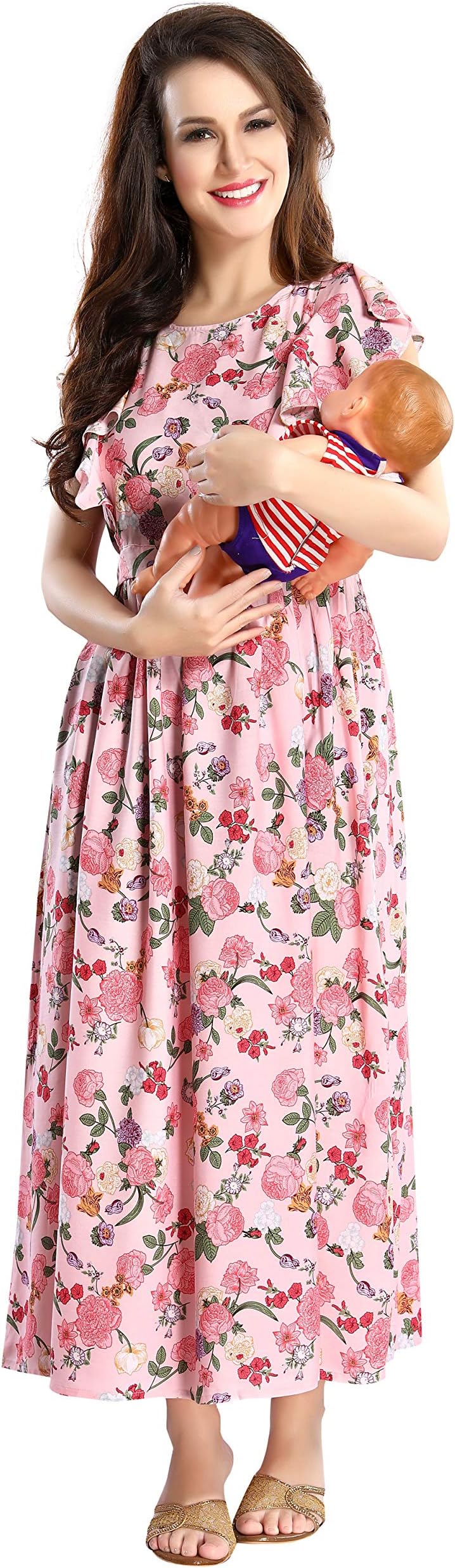 Women Maternity Feeding Dress | Feeding Kurti | Nursing Dress -5071