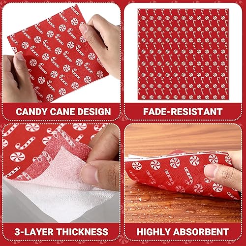 Miniatura 10 de Honoson 100 servilletas de papel con margaritas estilo bohemio, diseño de margaritas hippie, desechables, servilletas de cóctel, almuerzo, cena,