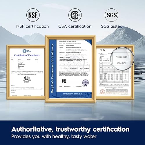 Miniatura 6 de Electrolux PureEssence WiFi 1000GPD - Sistema de ósmosis inversa para debajo del fregadero, filtro de agua RO sin tanque para cocina, 31 puro a