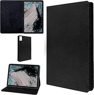 جراب لجهاز ريدمي باد SE 333 2023 تابلت ذكي رفيع جدا من البولي يوريثين المقاوم للحرارة ام اتش أسود جلد لشاومي للبالغين الجنسين