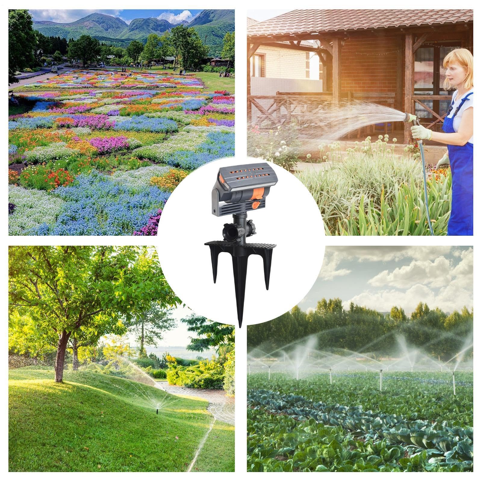 Arroseurs Oscillants De Pelouse Système D'Irrigation
