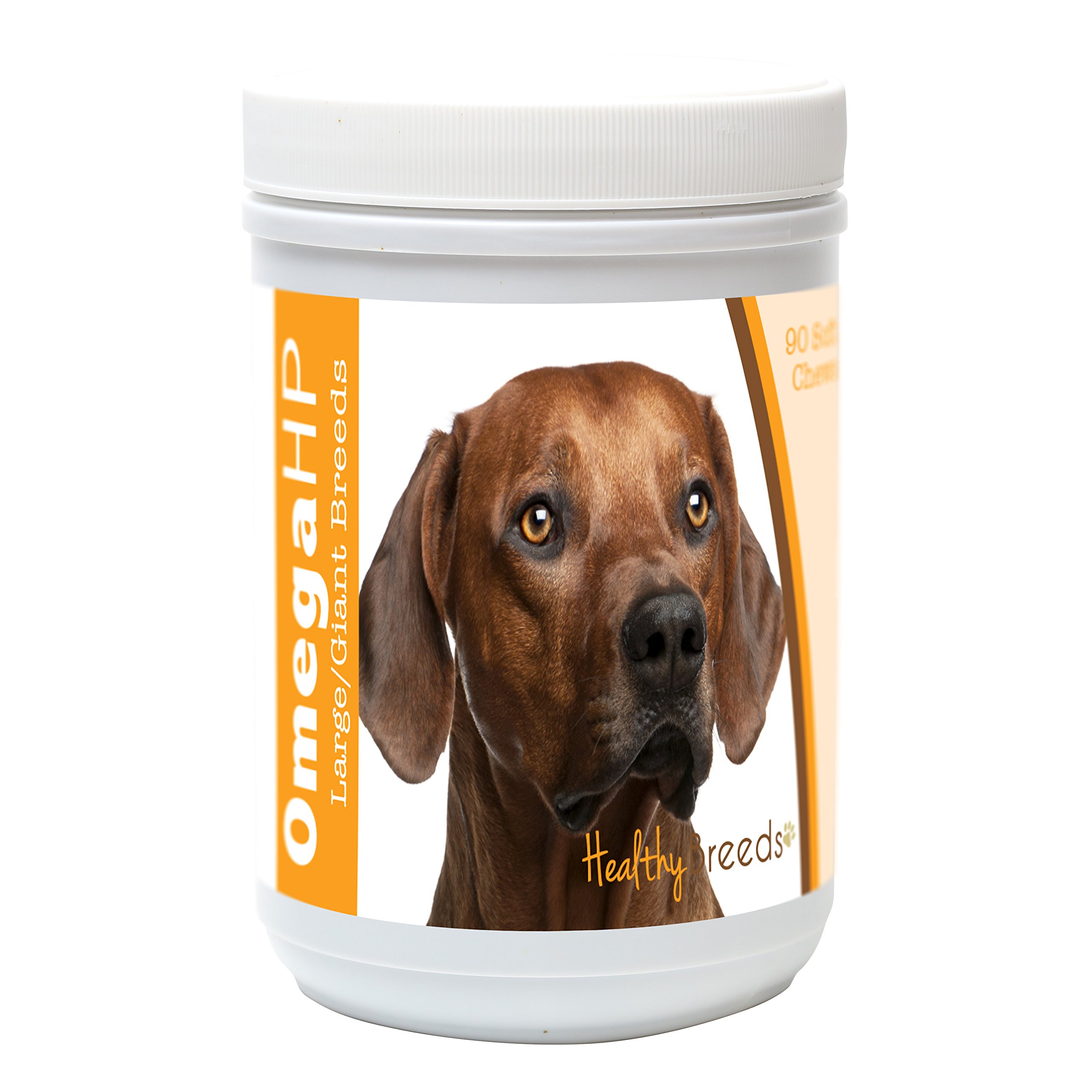 Healthy Breeds Rhodesian Ridgeback Omega HP Fatty Acid Skin and Coat Support Soft Chews 90 Count