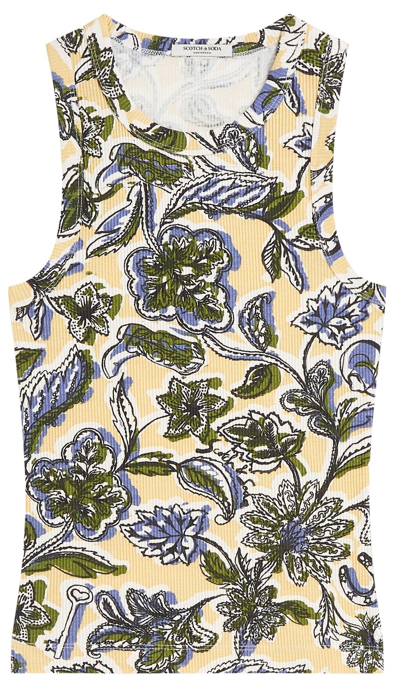 Scotch & Soda Damen Bow Detail Top Top (1er Pack)