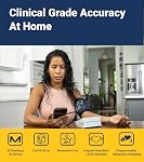 A&D Medical Voice-Guided Blood Pressure Monitor Premium Upper Arm | Bluetooth, UA-1040TCNBLE - Wide Range Cuff (8.6-16.5" / 22-42cm) Ideal for Visually Impaired - 3 Language Selections, Accessible