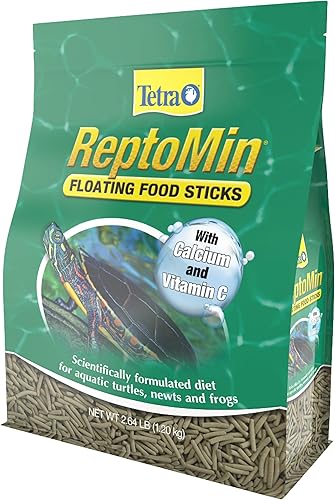 Miniatura 47 de Tetra ReptoMin - Palitos flotantes para alimentos, alimento para tortugas acuáticas, tritones y ranas, 13.22 onzas