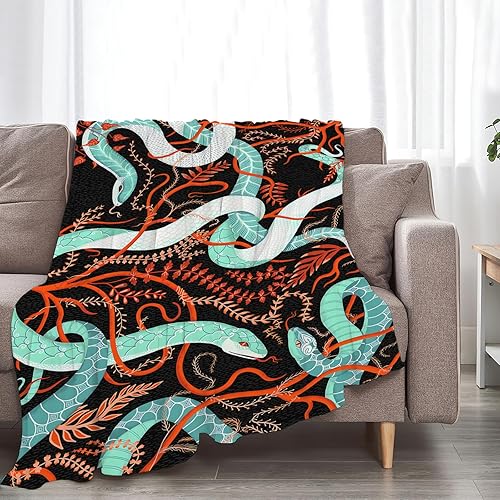 Miniatura 660 de Tijuboni Manta con diseño de tortuga marina y océano, regalos náuticos para mujeres, hombres, niñas, niños y adultos, manta de franela suave para