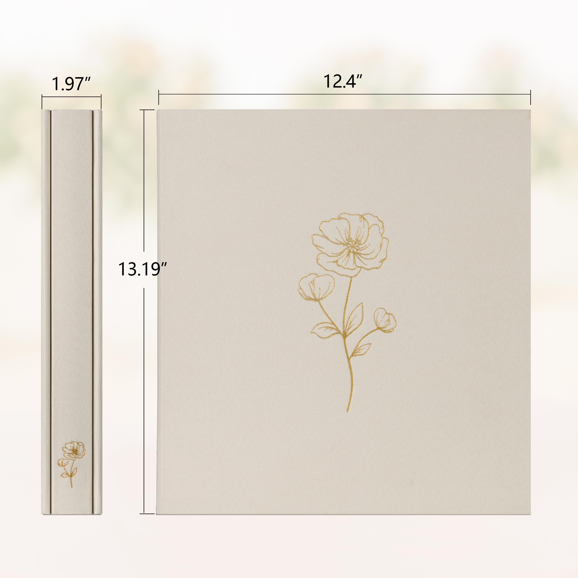 Album fotografico 10 x 15 cm, 500 foto per pagina, 500 tasche, album fotografico da 10 x 15 cm, copertina in tessuto di lino, grande album fotografico per ricordi di matrimonio e famiglia