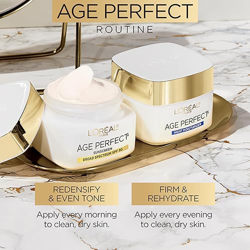 Miniatura 8 de LOreal Paris Age Perfect Collagen Expert - Hidratante nocturno antienvejecimiento y tono uniforme reaprieta rehidrata y reafirma la piel 25 onzas