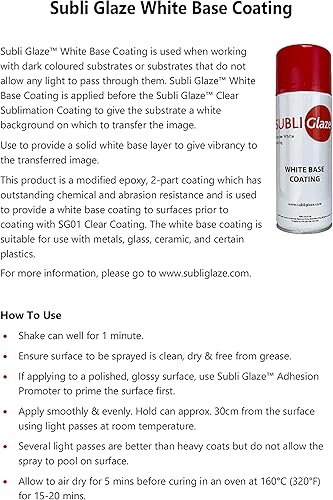Miniatura 10 de Matte Coating Subli Glaze es la única solución de recubrimiento por sublimación de bricolaje diseñada para permitir la decoración por sublimación en