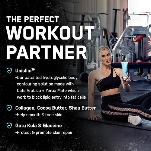 Miniatura 3 de SteelFit Steel Fit + Tone  Crema tensora de la piel para el cuerpo  30-45 días de suministro  Loción corporal reafirmante para la piel las 24 horas,