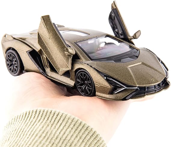TGRCM-CZ 1/36 Scale Lamborghini Sian FKP37 Casting Car Model, Zinc Alloy Toy Car for Kids, Pull Back Vehicles Toy Car for Toddlers Kids Boys Girls Gift