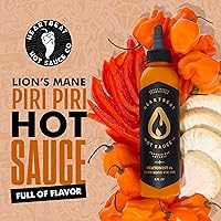 Vista 3 de Heartbeat Hot Sauce Co. Piri Piri Melena de León, 6 oz.