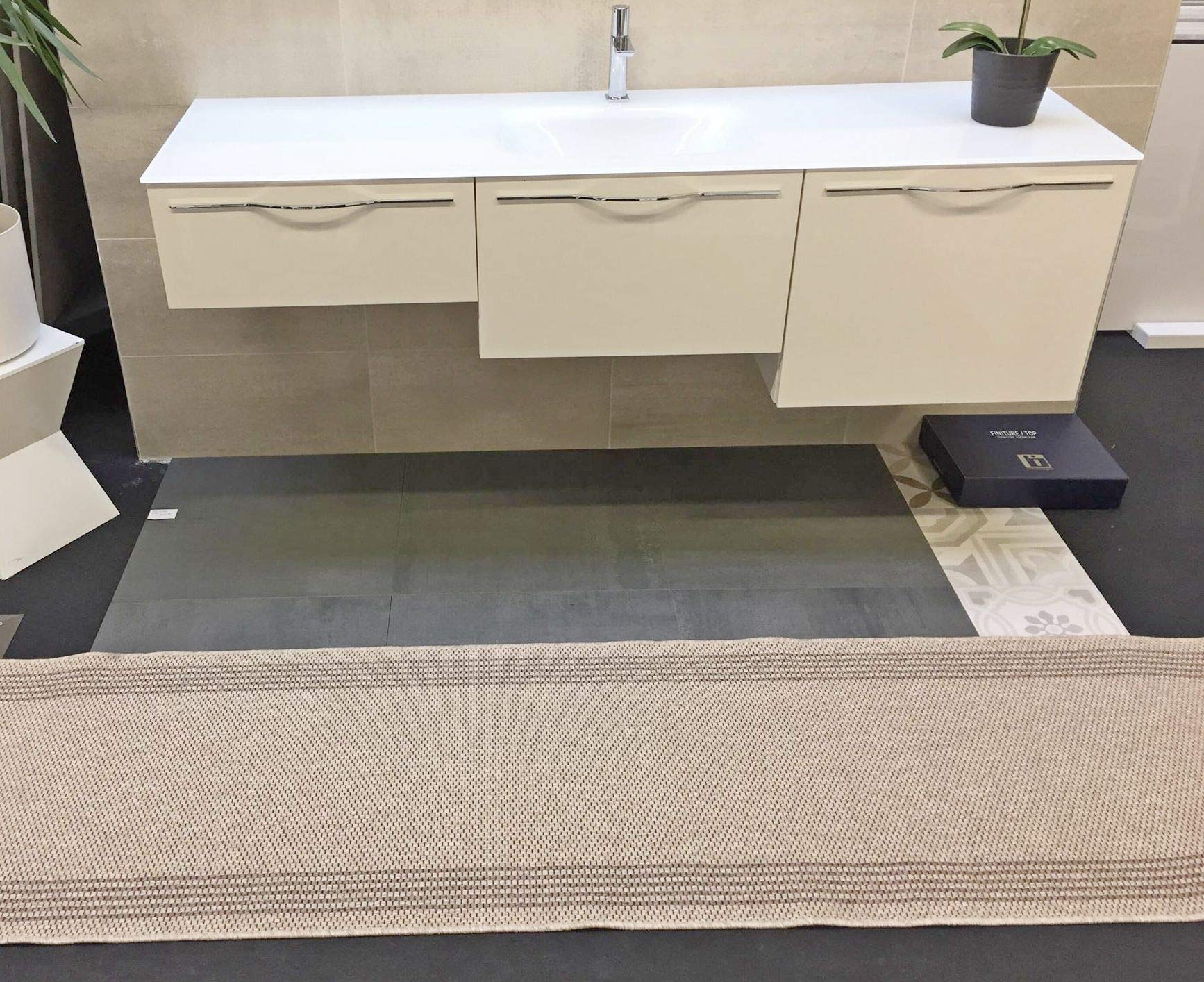 MadeInNature Vinyl credenza stark haftend Küche/gegen Treppen- und Tapetenkleister/Größen & Designs zur Auswahl/Fliesenkleber Zemente