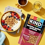 KIND Healthy Grains Grappes de granola, Avoine de cannelle avec graines de lin, 11 Sacs d'once, 3 Nombre