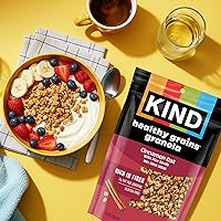Vista 7 de KIND Granos saludables, granola de canela, aperitivos saludables, sin gluten, 3