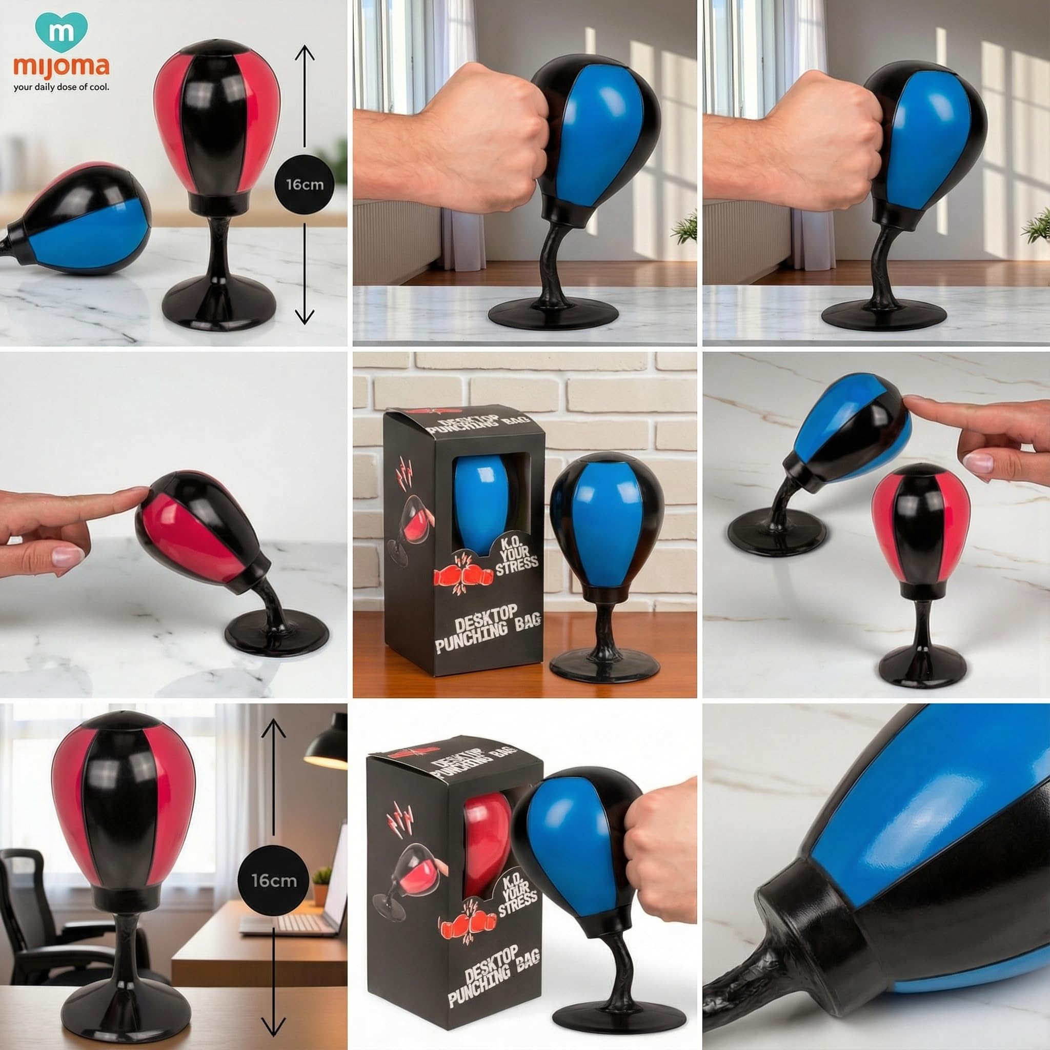 Borsa Punzonatrice Desktop, Borsa Boxe Stress Buster - Foto 12