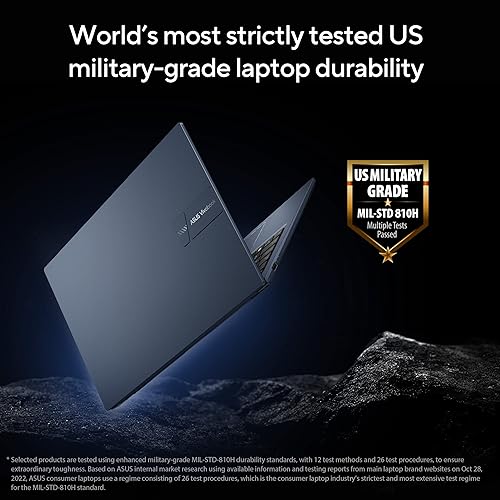 Miniatura 14 de ASUS Portátil Vivobook 15, pantalla FHD de 15.6 (1920 x 1080), CPU Intel Core i3-1215U, gráficos Intel UHD, 8 GB de RAM, SSD de 128 GB, Windows 11