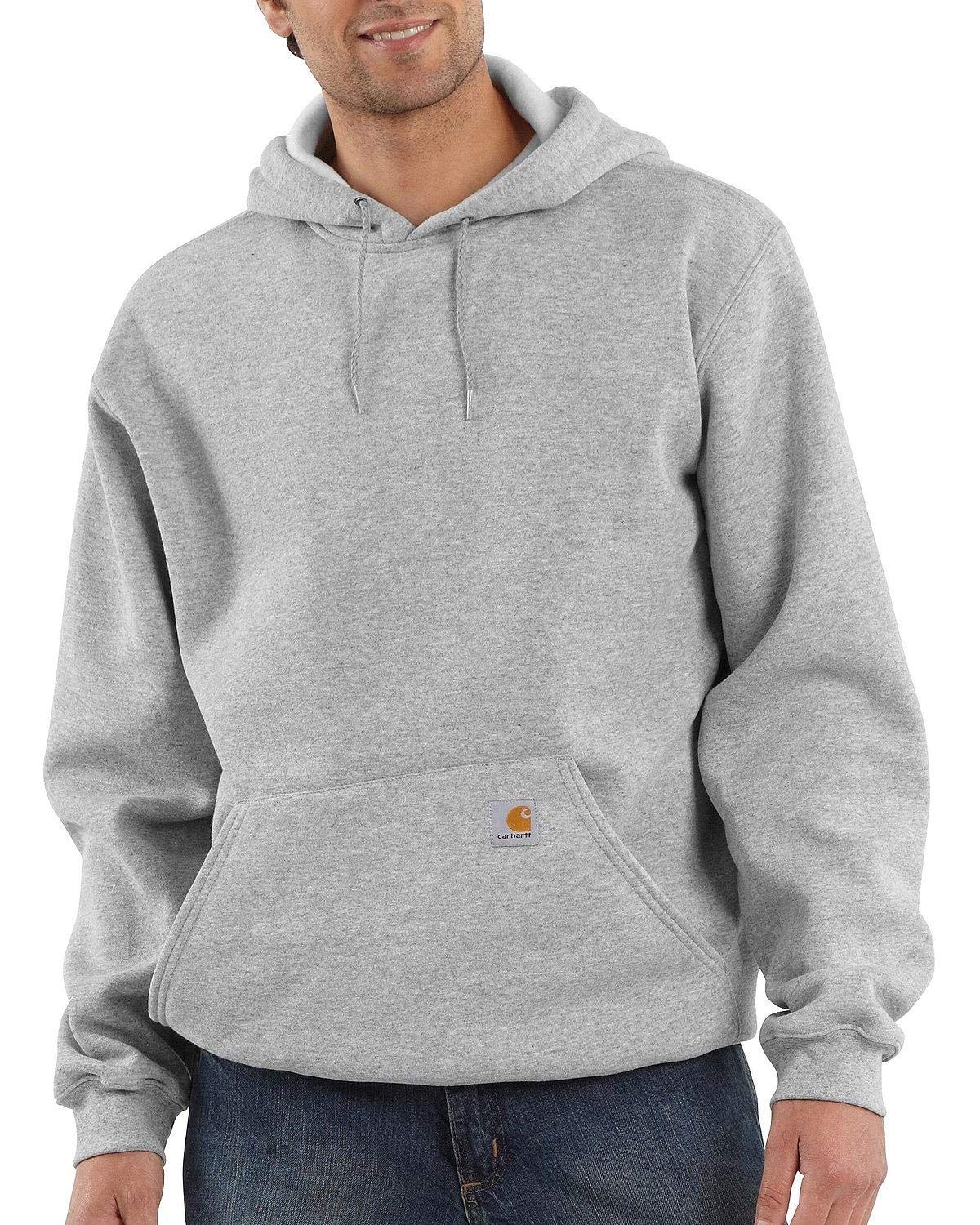 CarharttMen's Loose Fit Midweight Sweatshirt, Heather Grey, XL